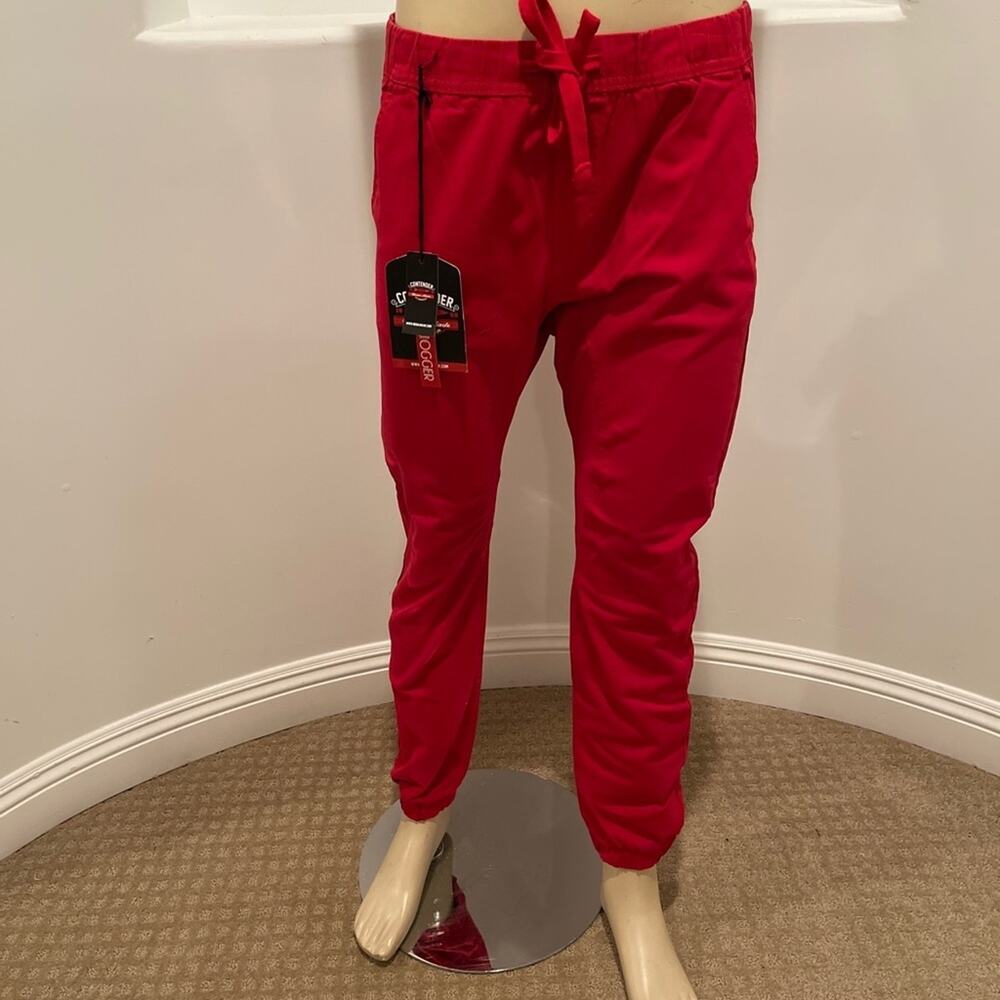 CONTENDER STRETCH JOGGER RED PANTS SIZE  L